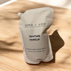 Sand + Fog Tahitian Vanilla Hand Soap Refill – 32 oz